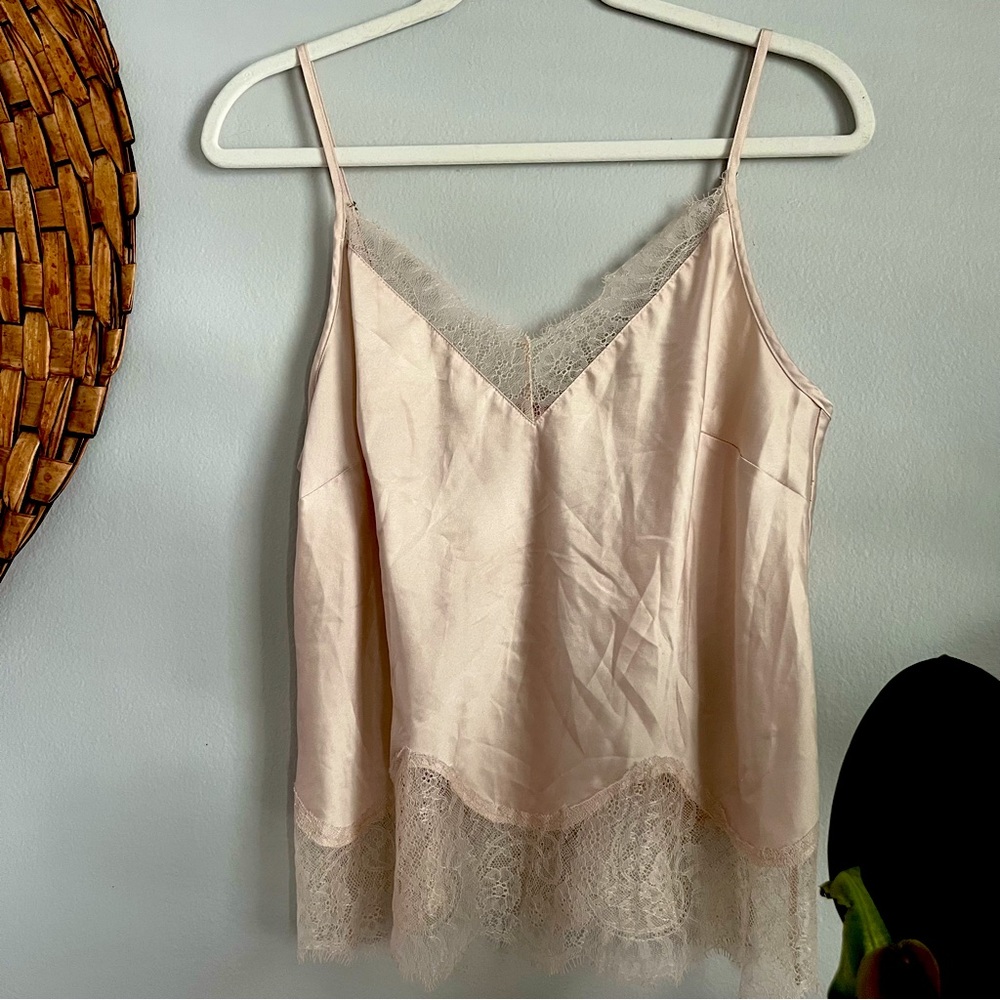 Victoria’s Secret silk & lace cami